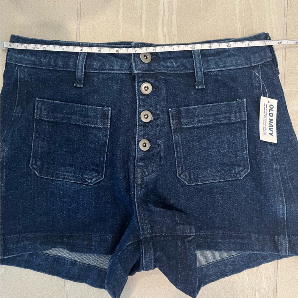 NWT Denim High Waist Jean Shorts - Picture 6 of 7